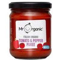 Mr Organic Organic Tomato & Pepper Puree 200g