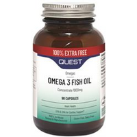 Quest Quest Omega 3 Fish Oil 1000mg (100% Extra Free) 45+45 Capsule