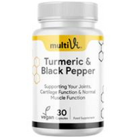 MultiVi MultiVi Turmeric & Black Pepper Supplement. 30 capsules