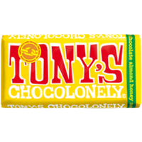 Tonys Chocolonely 32 % Almond Honey Nougat Chocolate Bar 180g