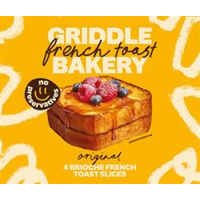 Griddle Griddle Bakery Vanilla Brioche French Toast 200g