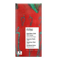 Vivani Dark Chilli Chocolate 70% Vegan Organic 80g