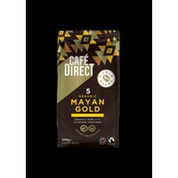 Cafedirect FT Whole Bean Mayan Gold Organic Coffee 200g