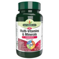 Natures Aid Multi-Vitamins & Minerals (Vegetarian Antioxidant