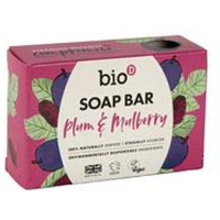 Bio-D Bio-D Plum and Mulberry Boxed Soap Bar 90g