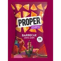 Properchips Barbeque Lentil Chips 85g