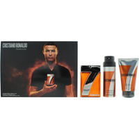 Cristiano Ronaldo Cr7 Fearless 3 Piece Gift Set: Eau de Toilette 100ml - Shower