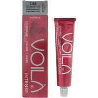 Intercosmo Voilà Intense 7.64 Medium Copery Red Blonde Hair Colour 60ml