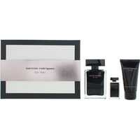 Narciso Rodriguez For Her 3 Piece Gift Set: Eau de Toilette 50ml - Eau de Toilette 7.5ml - Body Lotion 50ml
