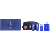 Ralph Lauren Polo Blue 4 Piece Gift Set: Eau de Toilette 125ml - Eau de Toilette 40ml - Shower Gel 50ml - Aftershave Balm 50ml