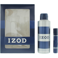 Izod Blue 2 Piece Gift Set: Eau de Toilette 15ml - Body Spray 200ml