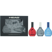 Head Men 3 Piece Gift Set: Attitude Eau de Toilette 50ml - Fire Eau de Toilette 50ml - Motion Eau de Toilette 50ml