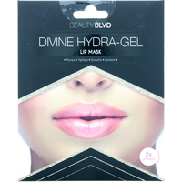 Beauty Blvd Divine Hydra-Gel Gold Radiance Lip Mask 2pc
