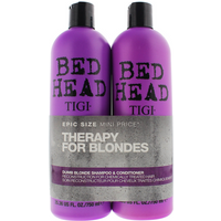 Tigi Bed Head Dumb Blonde Shampoo Conditioner 750ml Duo Pack