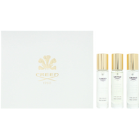 Creed Eau De Parfum 3 Piece Gift Set: Aventus Eau de Parfum 10ml - Green Irish Tweed Eau de Parfum 10ml - Silver Mountain Water Eau de Parfum 10ml