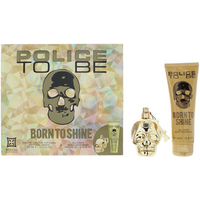 Police To Be Born To Shine For Man 2 Piece Gift Set: Eau de Toilette 75ml - Body Lotion 100ml