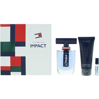 Tommy Hilfiger Impact 3 Piece Gift Set: Eau de Toilette 100ml - Eau de Toilette 4ml - Body Wash 100ml