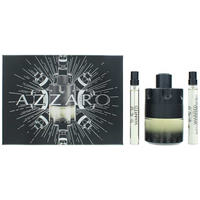 Azzaro The Most Wanted 3 Piece Gift Set: Eau de Toilette 100ml - Eau de Toilette 10ml - Eau de Toilette 10ml