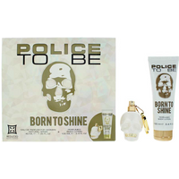 Police To Be Born To Shine 2 Piece Gift Set: Eau de Parfum 40ml - Body Lotion 100ml