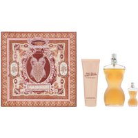 Jean Paul Gaultier Classic 3 Piece Gift Set: Eau de Toilette 100ml - Eau de Toilette 6ml - Body Lotion 75ml