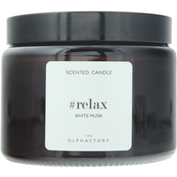 The Olphactory Relax White Musk Scented Candle 360g