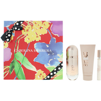 Carolina Herrera 212 Vip Rose 3 Piece Gift Set: Eau de Parfum 80ml - Eau de Parfum 10ml - Body Lotion 100ml