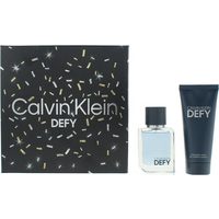 Calvin Klein Defy 2 Piece Gift Set: Eau De Toilette 50ml - Shower Gel 100ml