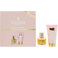 Gisada Ambassador Women 2 Piece Gift Set: Eau de Parfum 50ml - Shower Gel 100ml