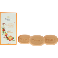 Yardley Imperial Sandalwood 3 Piece Gift Set: Soap 3 x 100g