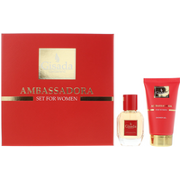 Gisada Ambassadora 2 Piece Gift Set: Eau de Parfum 50ml - Shower Gel 100ml