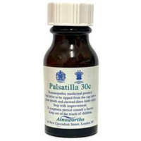 Ainsworths Pulsatilla 30C Single Counter Remedy 120 tabs