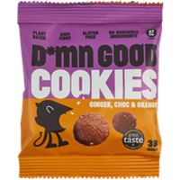 Dmn Good D*MN GOOD Vegan Ginger Choc Orange Cookies 38g
