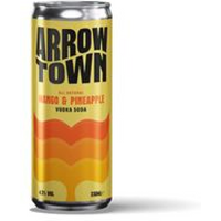 Arrowtown Arrowtown Mango & Pineapple Vodka Soda 330ml