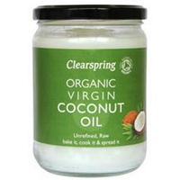 Clearspring Organic virgin coconut oil 400g