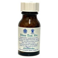 Ainsworths Rhus Tox 30C Single Counter Remedy 120 tabs