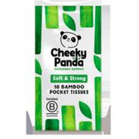 Cheeky Panda The Cheeky Panda's Bamboo Classic 8 Pack Pocket Tissues