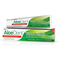 Aloe Dent Aloe Dent Triple Action Aloe Vera Gel Toothpaste w/Fluoride