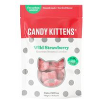 Candy Kittens Candy Kittens Wild Strawberry Vegan Sweets 140g