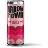 Arrowtown Arrowtown Black Cherry & Apple Vodka Soda 330ml