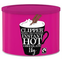 Clipper Clipper Fairtrade Seriously Velvety Instant Hot Chocolate 1kg
