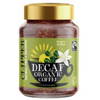 Clipper Fairtrade Organic Decaf Coffee 100g