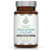 Cytoplan Organic Calcium: Wholefood 200mg elemental (60 capsules)