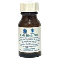 Ainsworths Kali Bich 30C Single Counter Remedy 120 tabs