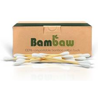 Bambaw Bambaw | Bamboo cotton buds box | 200 units