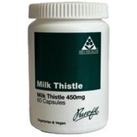 Bio Health Milk Thistle powdered fruits containing silymarin