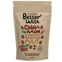 Better With Better With Cinnamon & Coconut Almonds 140g