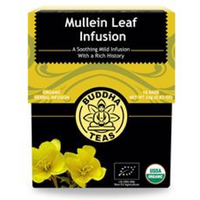 Buddha Teas Organic Mullein Leaf Tea (18 tea bags)