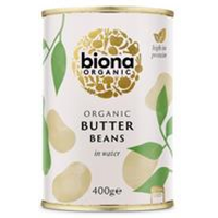 Biona Organic Butter Beans 400g