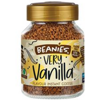Beanies Coffee Beanies Vanilla Flavour Instant Coffee 50g