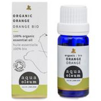 Aqua Oleum Organic Orange Sweet Essential Oil 10ml